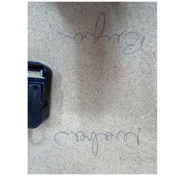 Vintage Yei Kachina Dancer Southwestern Sand Painting Wall Clock Turquoise 13" - Picture 4 of 6